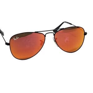 RAY-BAN JR KIDS SUNGLASSES AVIATOR FRAMES OUTDOORS SUN BEACH RJ9053S READ